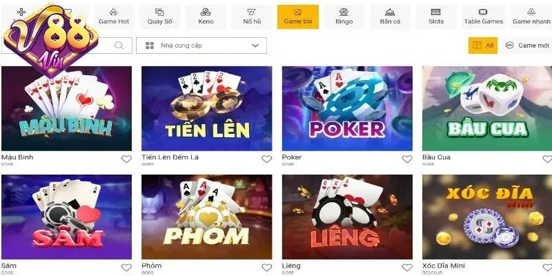 Game bài 88Vin - Khám phá những trò chơi hot nhất 2026 - CORIX