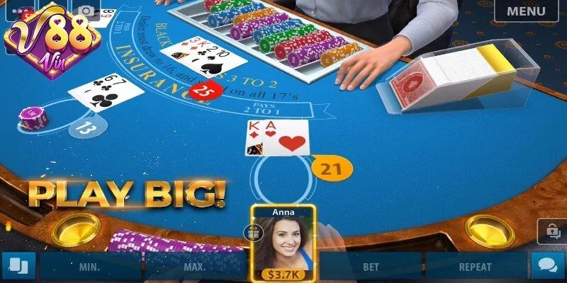 Game Blackjack 88Vin mang lại cơ hội trúng thưởng lớn - CORIX