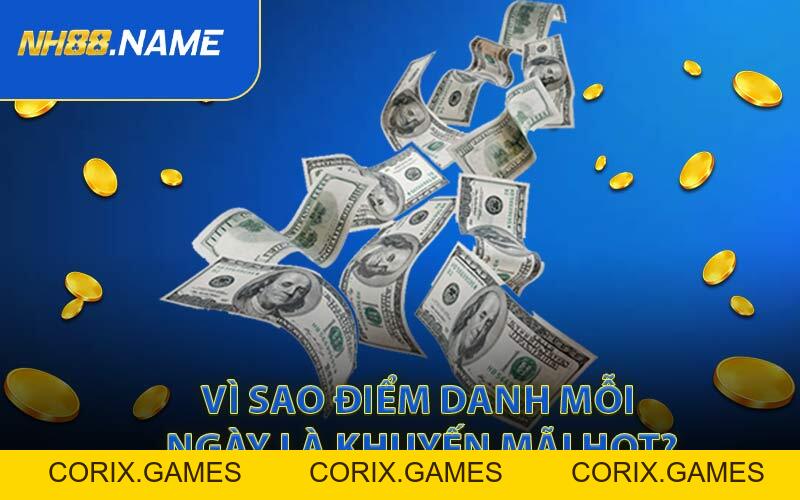 Điểm Danh Mỗi Ngày - Sự Kiện Được Nhiều Bet Thủ Yêu Thích - CORIX