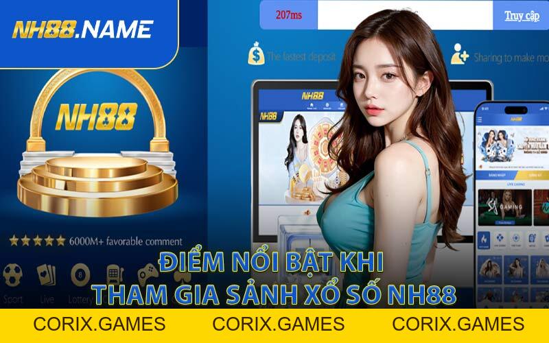 Xổ Số NH88 - Sân Chơi Online Trả Thưởng Cao Ngất Ngưỡng - CORIX